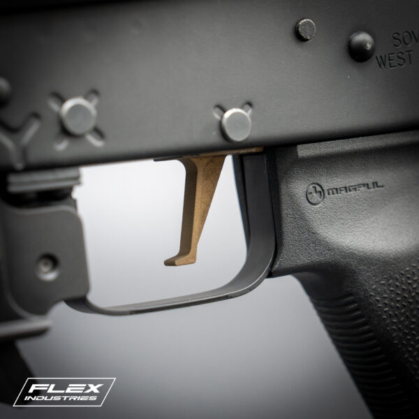 Burnt Bronze AK Flex Trigger - Image 3