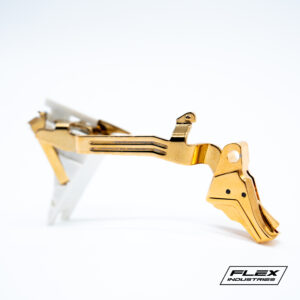 Rambo Flex White on Gold Trigger