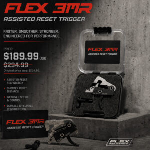 Flex3MR Assisted Reset Trigger for AR15 ATF Approved