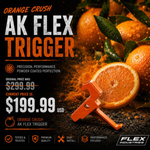 Orange Crush AK Flex Trigger