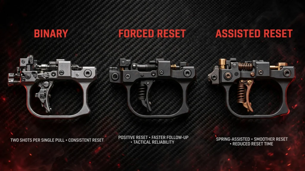 forced reset vs binary trigger